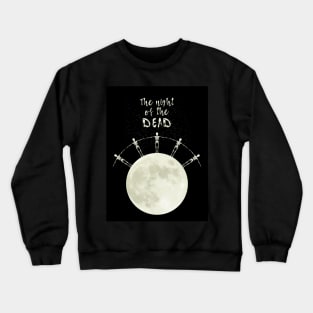 Halloween Human Skeleton Dance The Night of the Dead Crewneck Sweatshirt